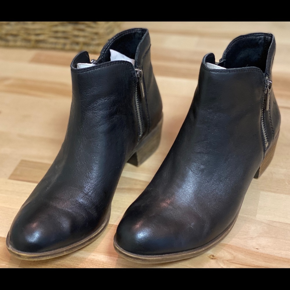 Lucky Brand leather booties
